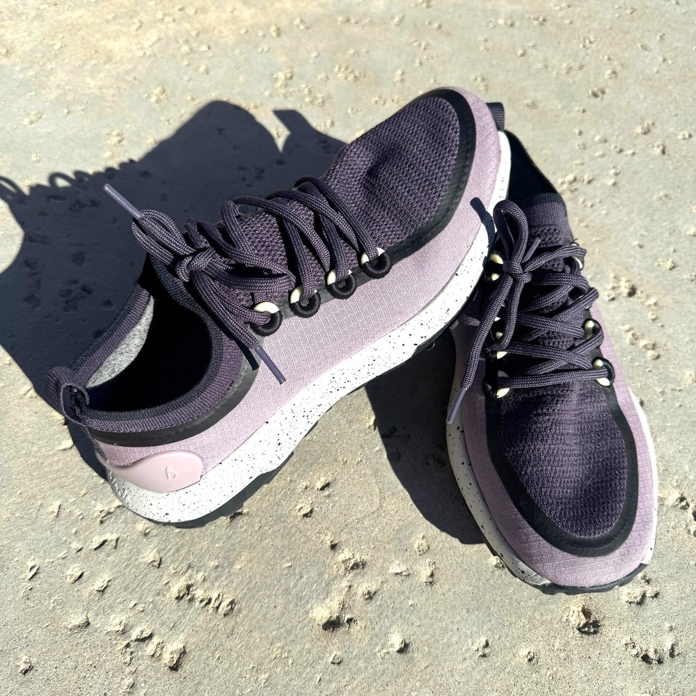 Allbirds Sneakers Womens 11 Wide Trail Runners SWT Running Shoes Purple Hiking